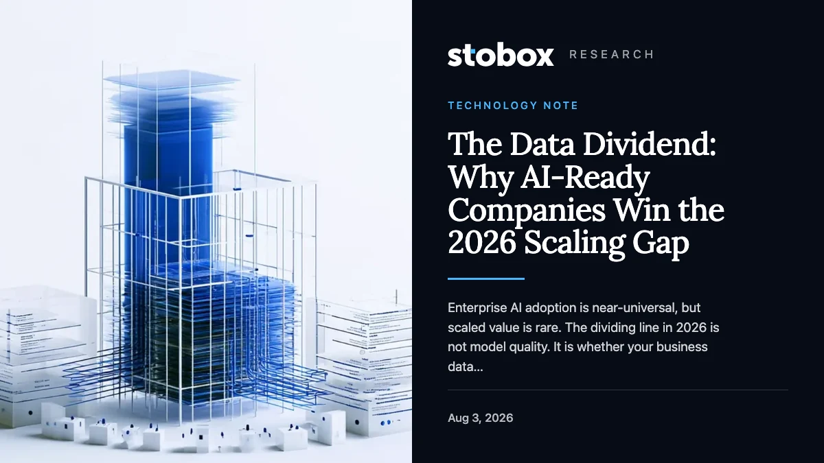 The Data Dividend: Why AI-Ready Companies Win the 2026 Scaling Gap