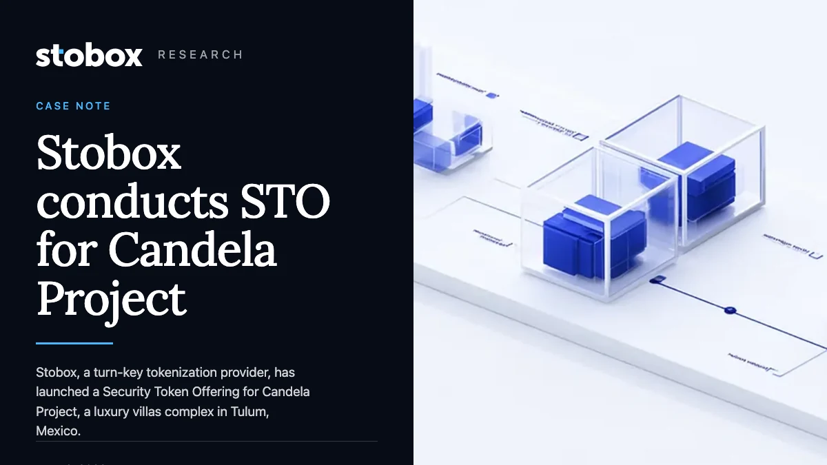 Stobox conducts STO for Candela Project